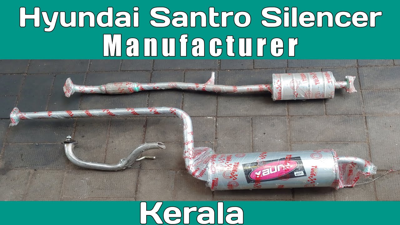 How To Replace Hyundai Santro Silencer (Muffler) (ലാഭകരമായി സൈലൻസർ മാറ്റാൻ)