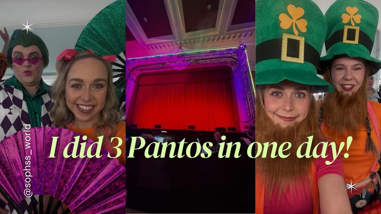 Three Pantomimes. One Day. No Rest.