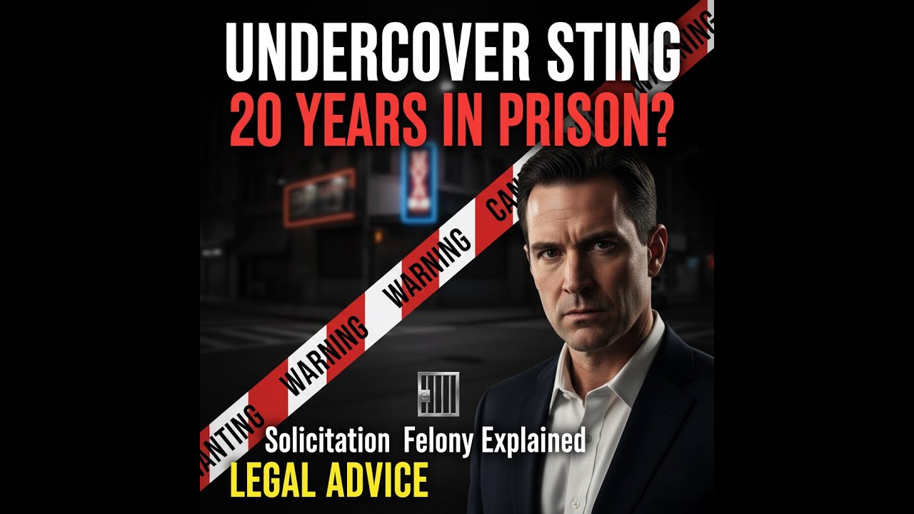 Undercover Sting: Solicitation of Prostitution Penalties & State Jail Felony Risk