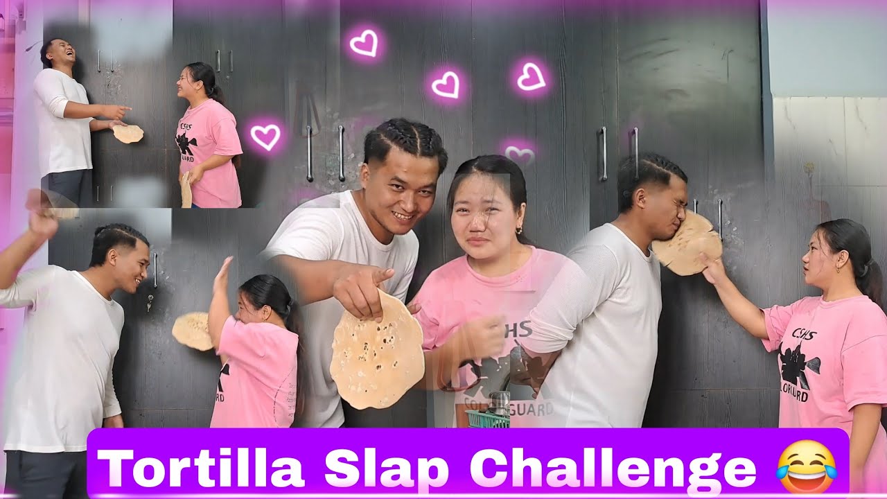 Tortilla Slap Challenge 😂😂|| Kajinu akaap kit tai e🥹😂#funny