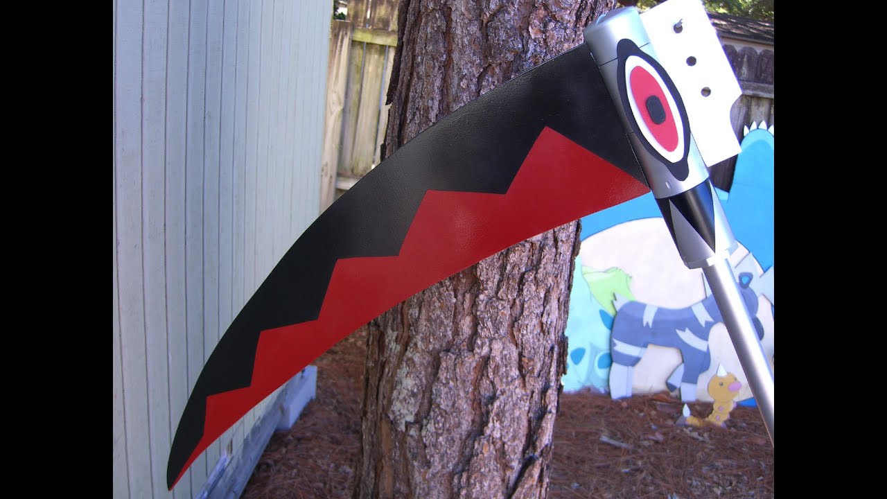How To Make Props:  Maka's Scythe from Soul Eater