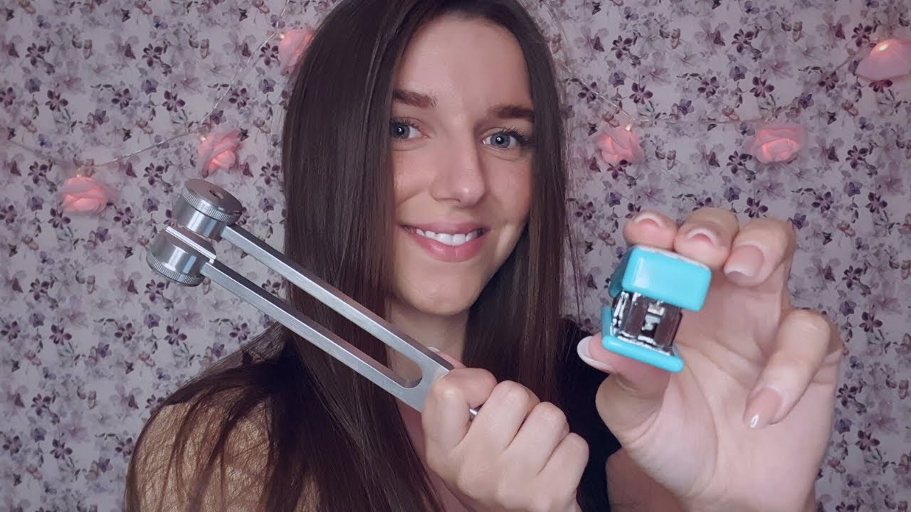 ASMR ♡ Roleplay médecin, examen médical, check up, yeux, nerfs crâniens, oreille