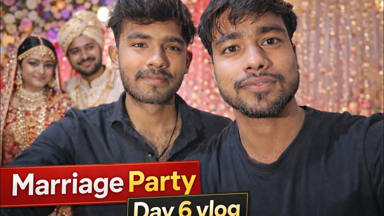 Marriage party vlog! Lucknow 😊 Food vlog with fun 😁 