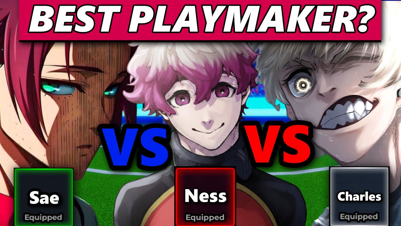 Ness VS Sae VS Charles! (Ultimate Comparison) | Blue Lock Rivals