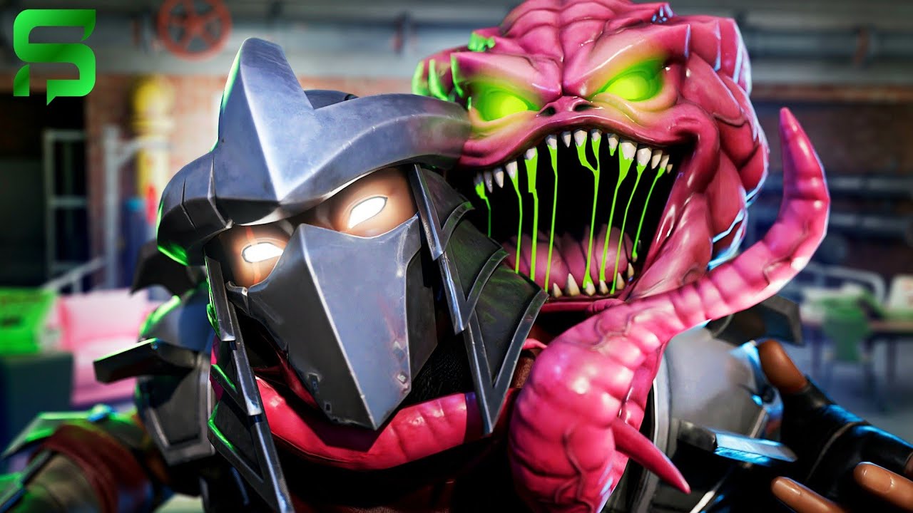 Shredder's SAD ORIGIN STORY.. TMNT Fortnite