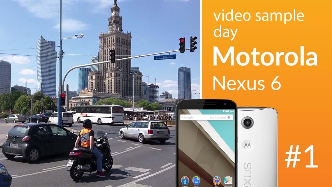 Motorola Nexus 6 camera test: day video 1 (1080p)