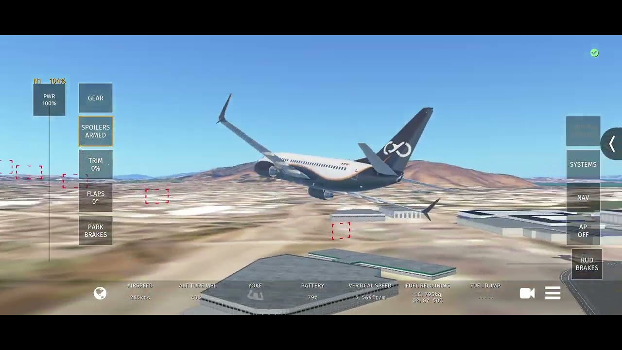 Trying to land a plane in 100 KTS wind speed 