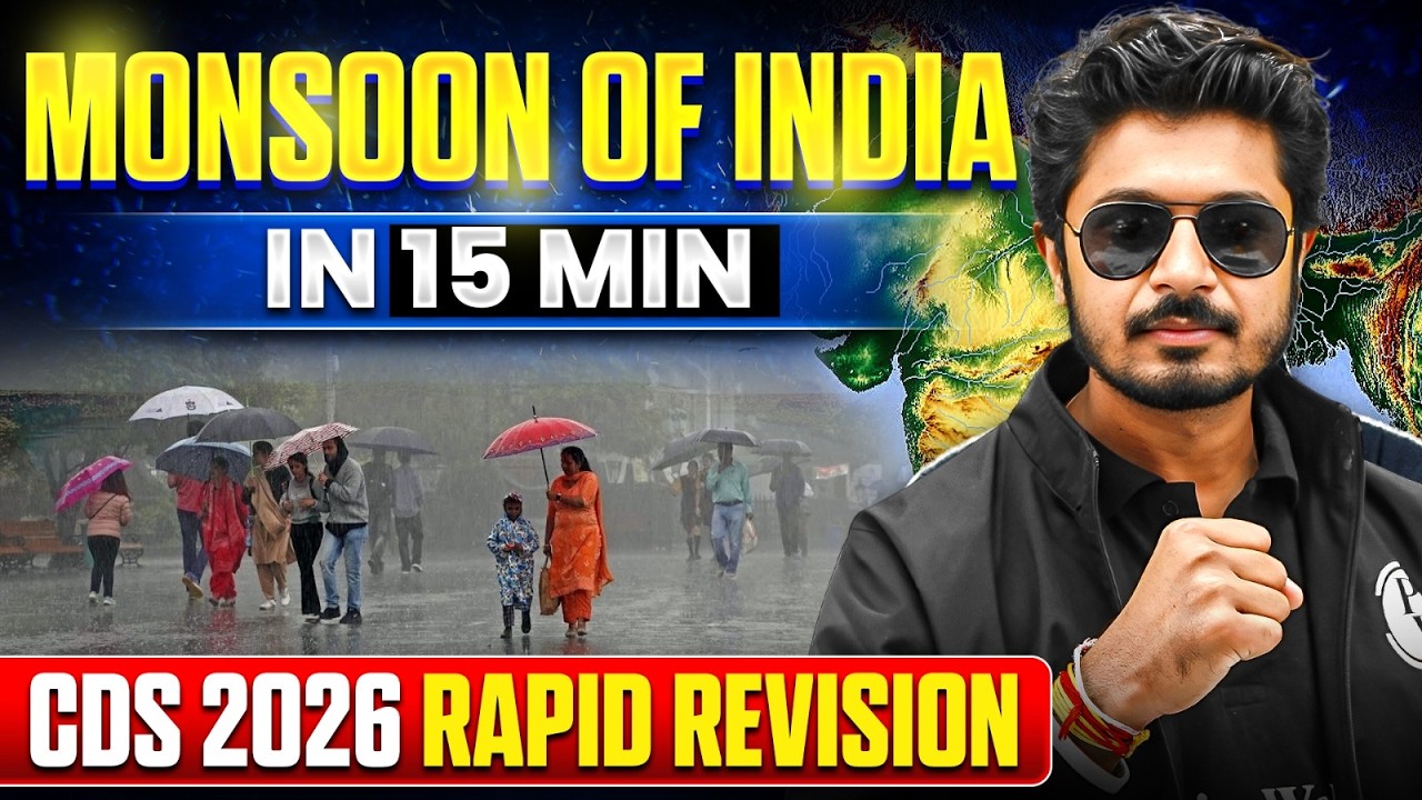 The Monsoon Explained | From Himalayas to the Ocean | Monsoon Of India In 10 Min | Indian Geography