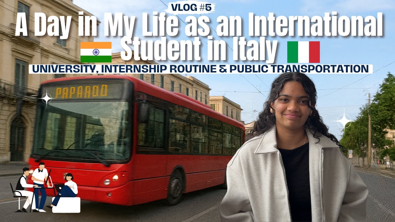 Life as an International Student in Italy | Uni, Internship & Public Transport #italy #europe