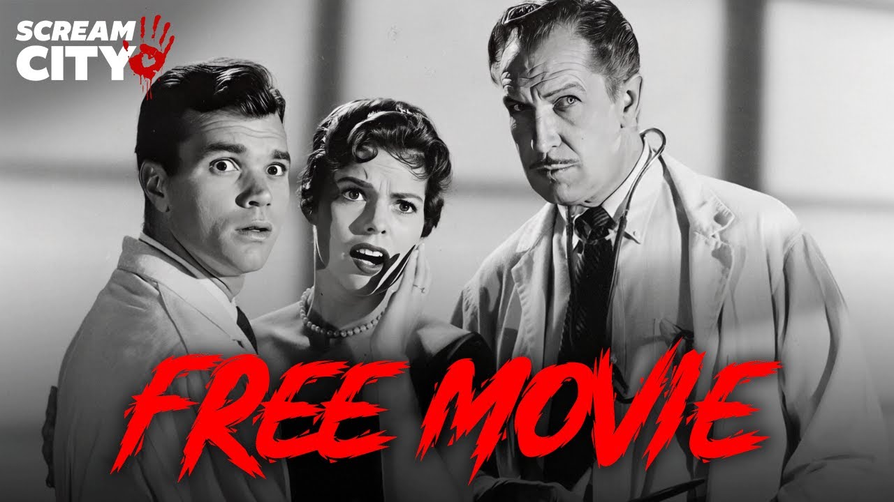The Tingler | FREE MOVIE ( Vincent Price, Judith Evelyn, Darryl Hickman)