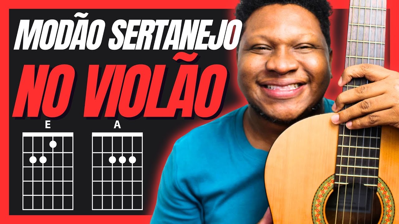 Amor de Violeiro - Eduardo Costa | Aprenda Como Tocar no Violão esse Modão Sertanejo (sem pestana)