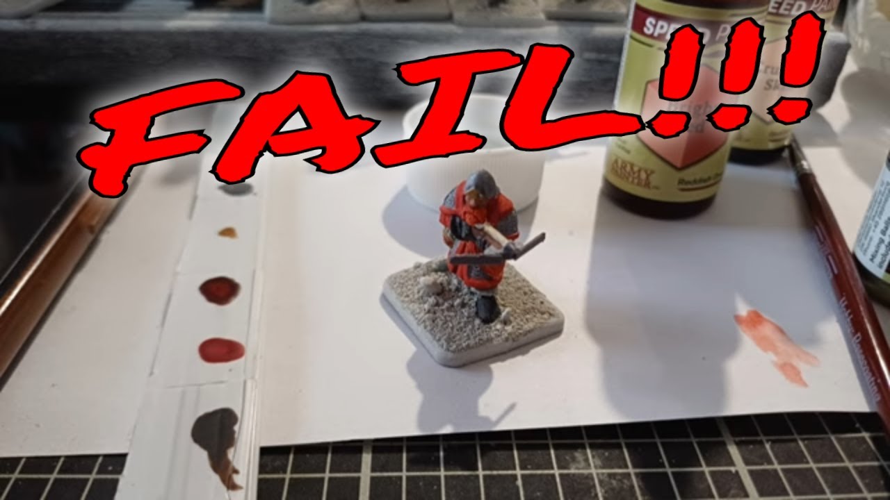 I Suck at Using Contrast Paints! - 2026 Wargaming and Tabletop Terrain Vlog pt2!
