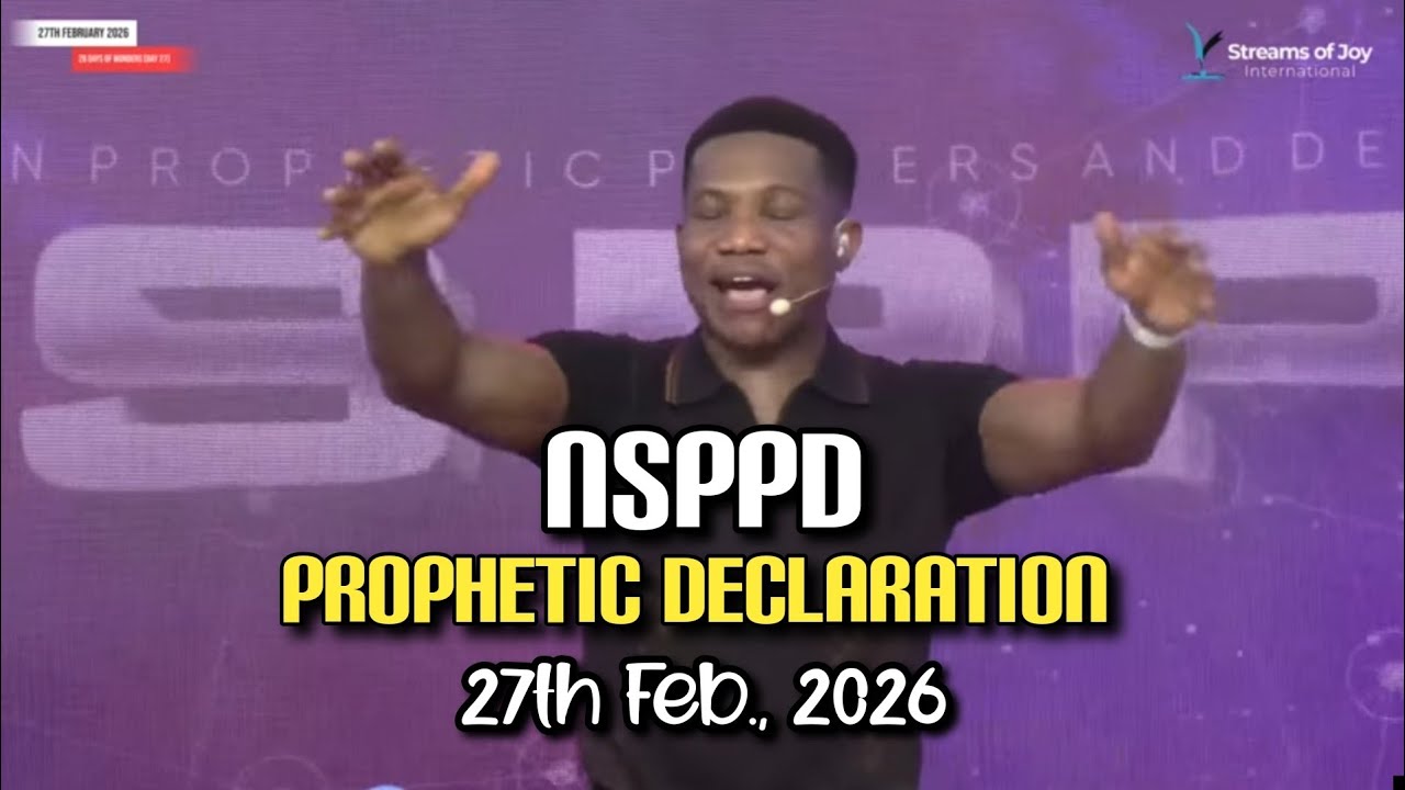 🚀28 DAYS OF WONDERS - DAY 27 | GLORY FRIDAY | DECLARATION| 27TH FEBRUARY 2026