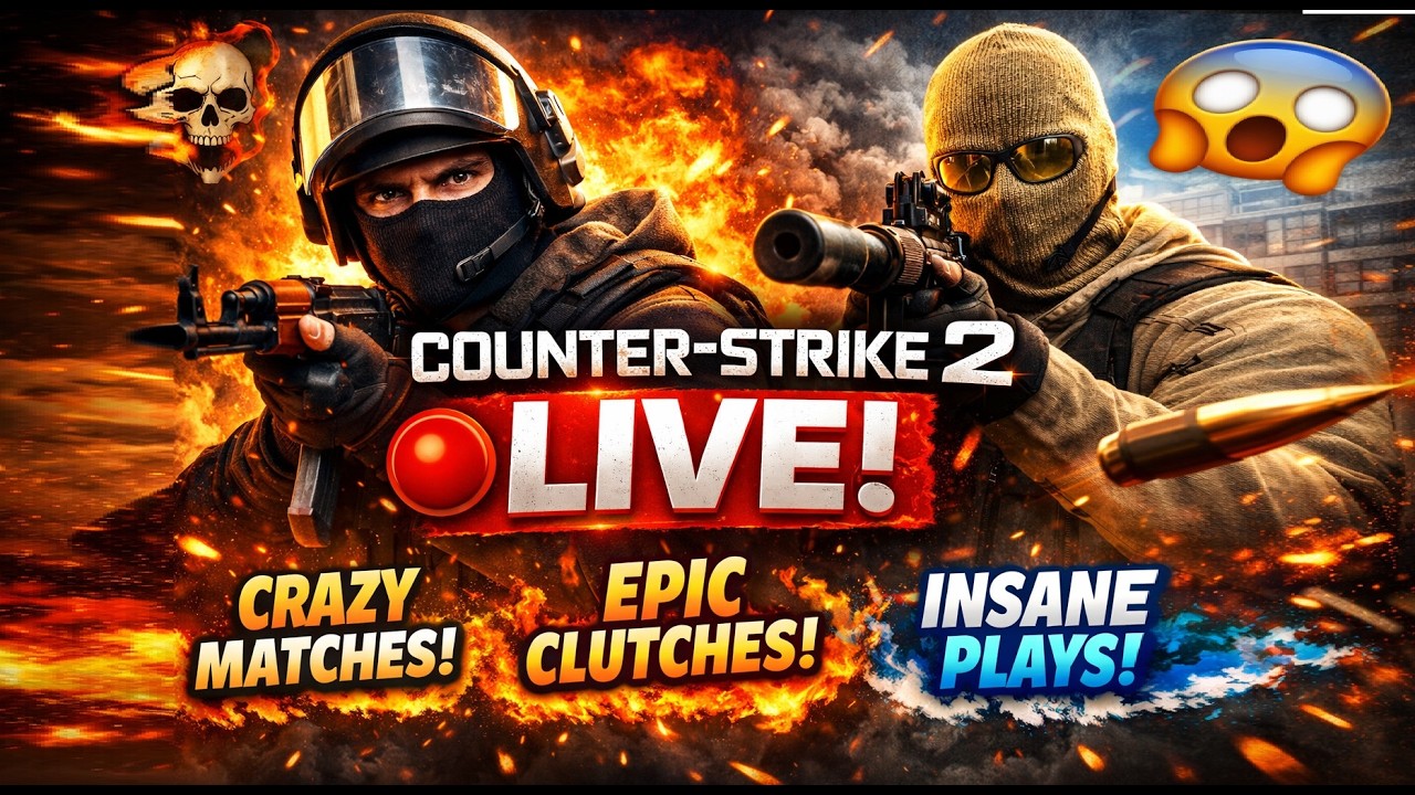 Counter Strike 2 Live | Epic Comebacks and Clutches