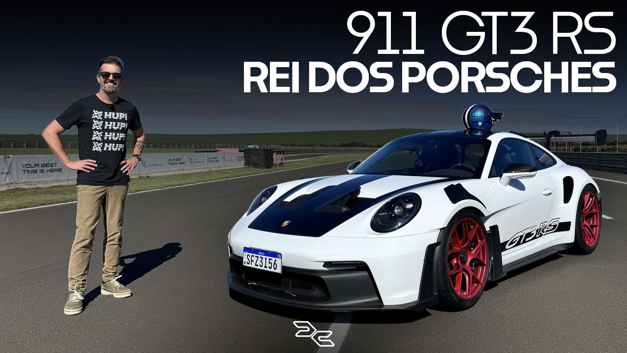 DEMONINHO de pista! Porsche 911 GT3 RS é um CARRO DE CORRIDA (que vira 6:44 em Nurburgring) pra rua!