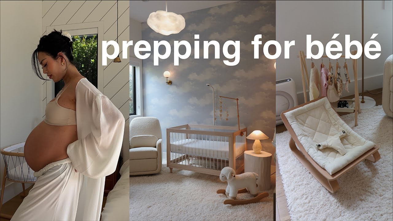 Preparing for Baby | visual diary, nursery tour, 4D ultrasound, 38 weeks pregnant, date night