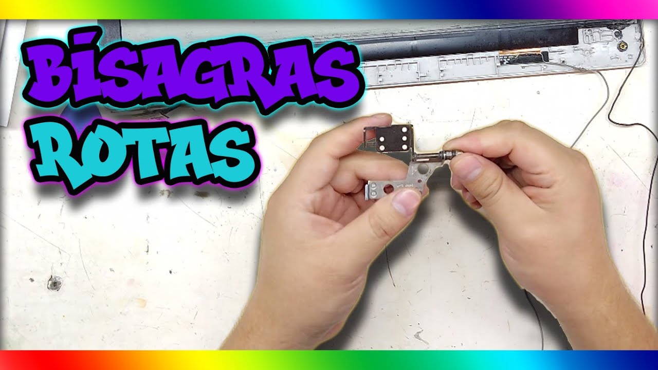 Reparar bisagras de laptop lenovo ideapad 320 o de cualquier otra laptop