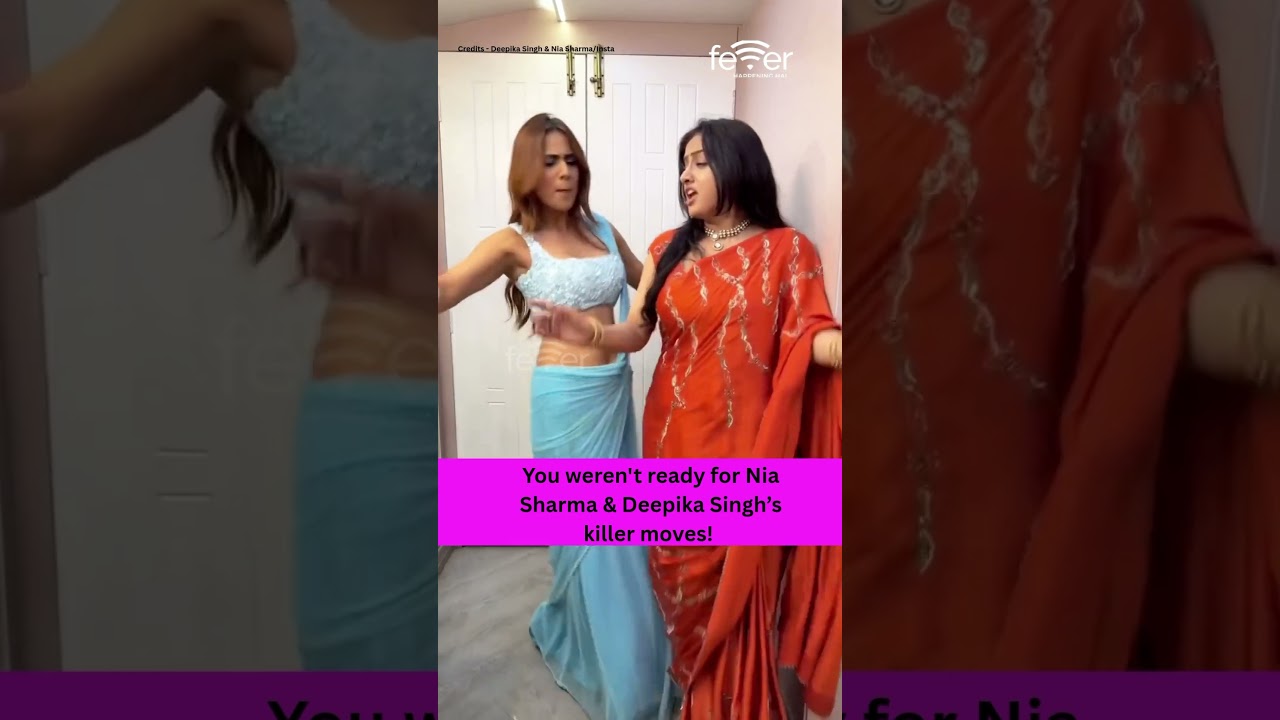 Deepika Singh & Nia Sharma Slay 'Choli Ke Peeche Kya Hai'! Who did it better? #trending #shortsviral