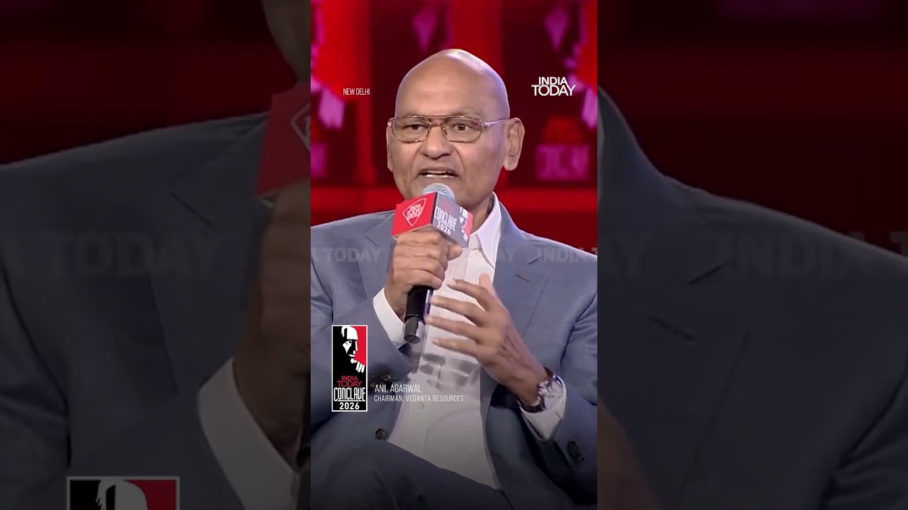 Vedanta Resources Chairman Anil Agarwal shared his views on Gen Z | #shorts #indiatodayconclave26