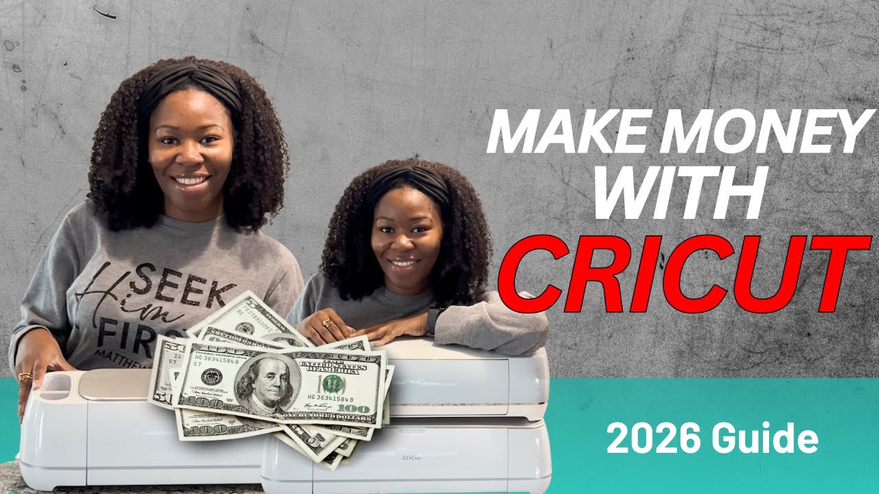 7 способов заработать деньги с помощью Cricut в 2026 году | 7 источников дохода от Cricut, о кото...