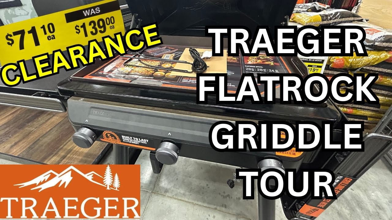 Traeger Flat Rock Griddle Series Tour - Walk Around - Review at Huge Clearance Prices!