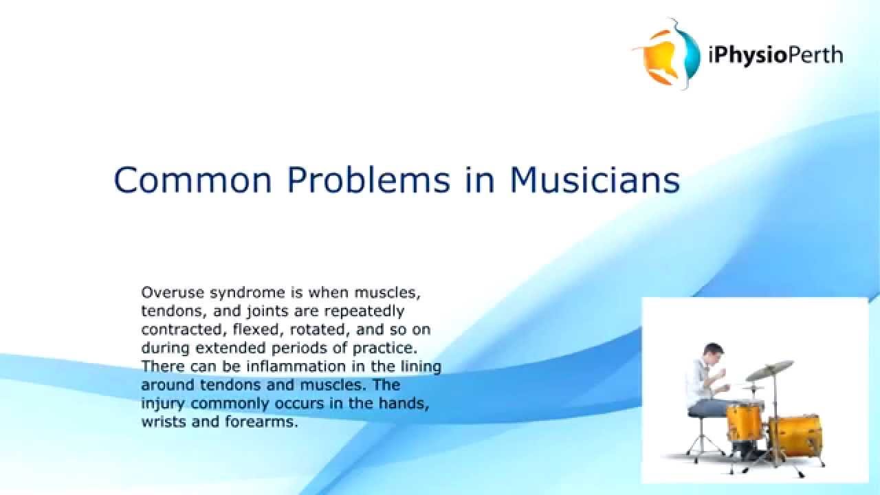 Physiotherapy for musicians in Perth - Leederville and North Perth WA