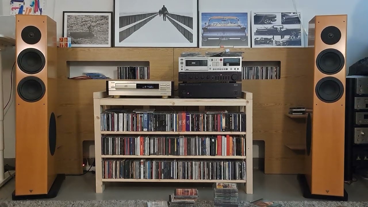 Vienna Acoustics Strauss + Kenwood C1 M1 + Denon DCD 2560