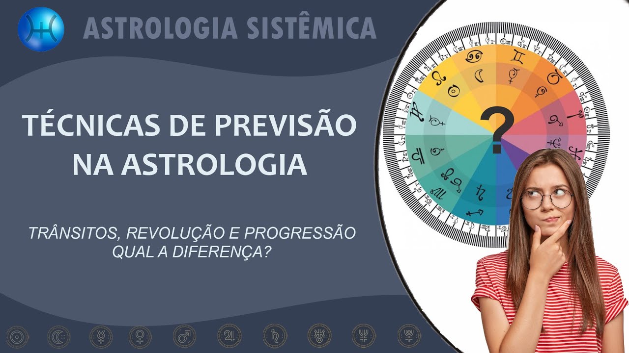TÉCNICAS DE PREVISÃO NA ASTROLOGIA - TRÂNSITOS, REVOLUÇÃO E PROGRESSÃO | QUAL A DIFERENÇA?