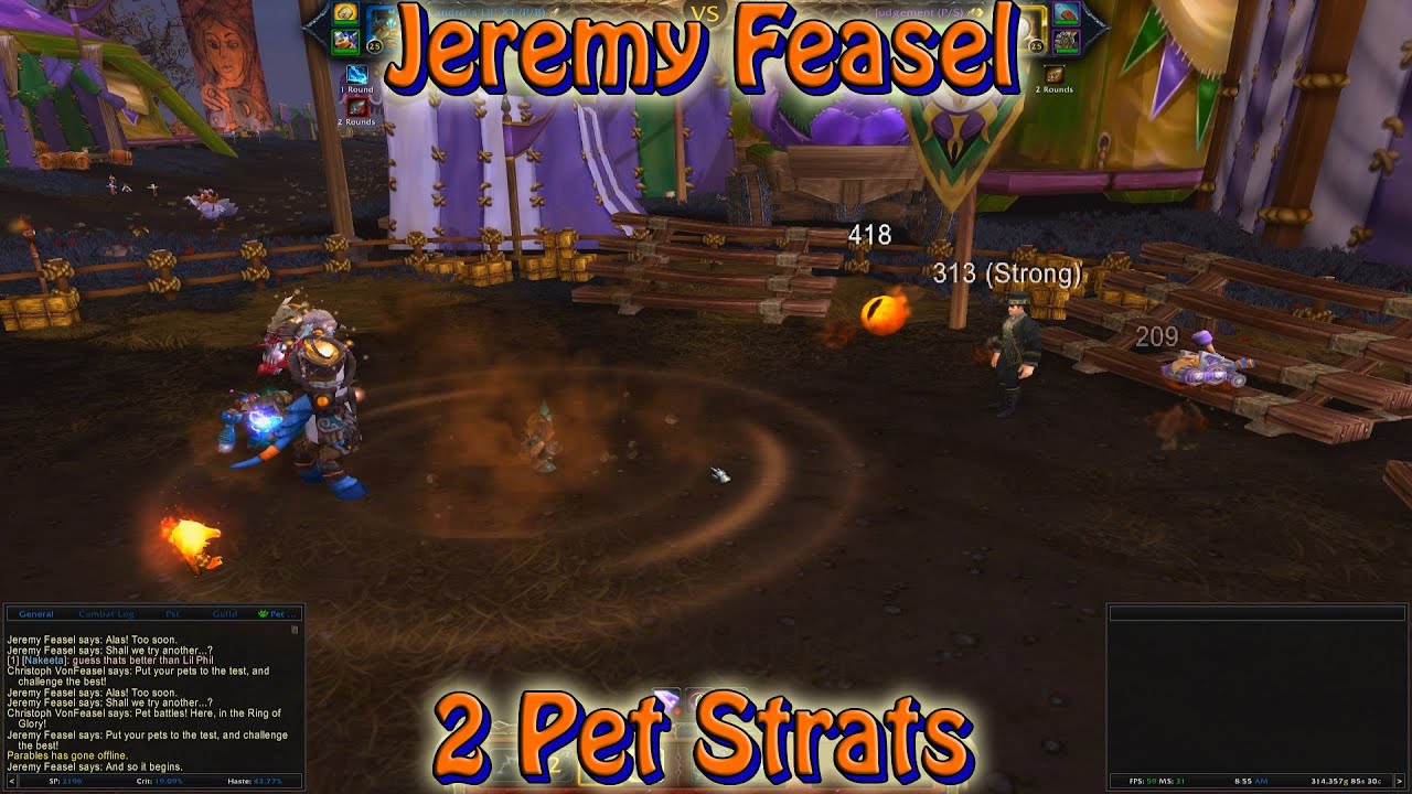 Jeremy Feasel 2 Pet Strategy