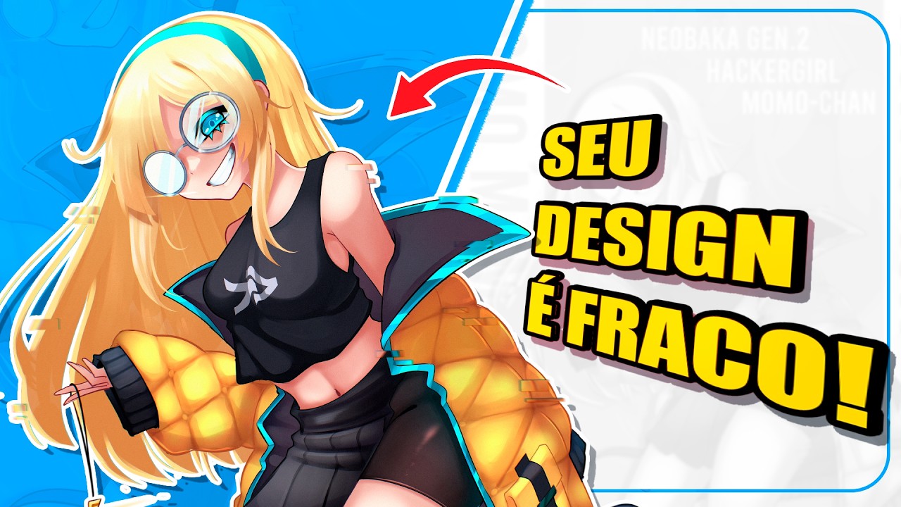Seu DESIGN &eacute; FRACO!!! Mas isso importa? | Dicas de Arte #1