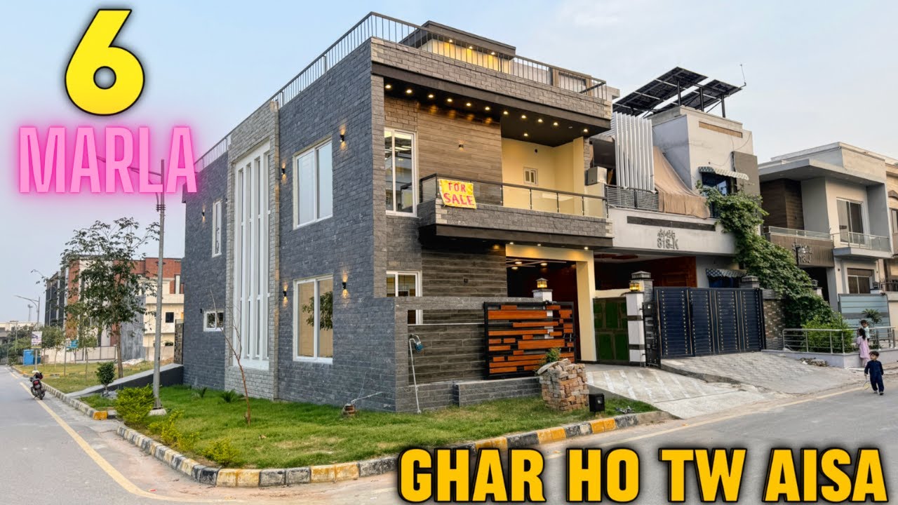 6 Marla Double Heighted Corner House For Sale in FAISAL TOWN ISLAMABAD