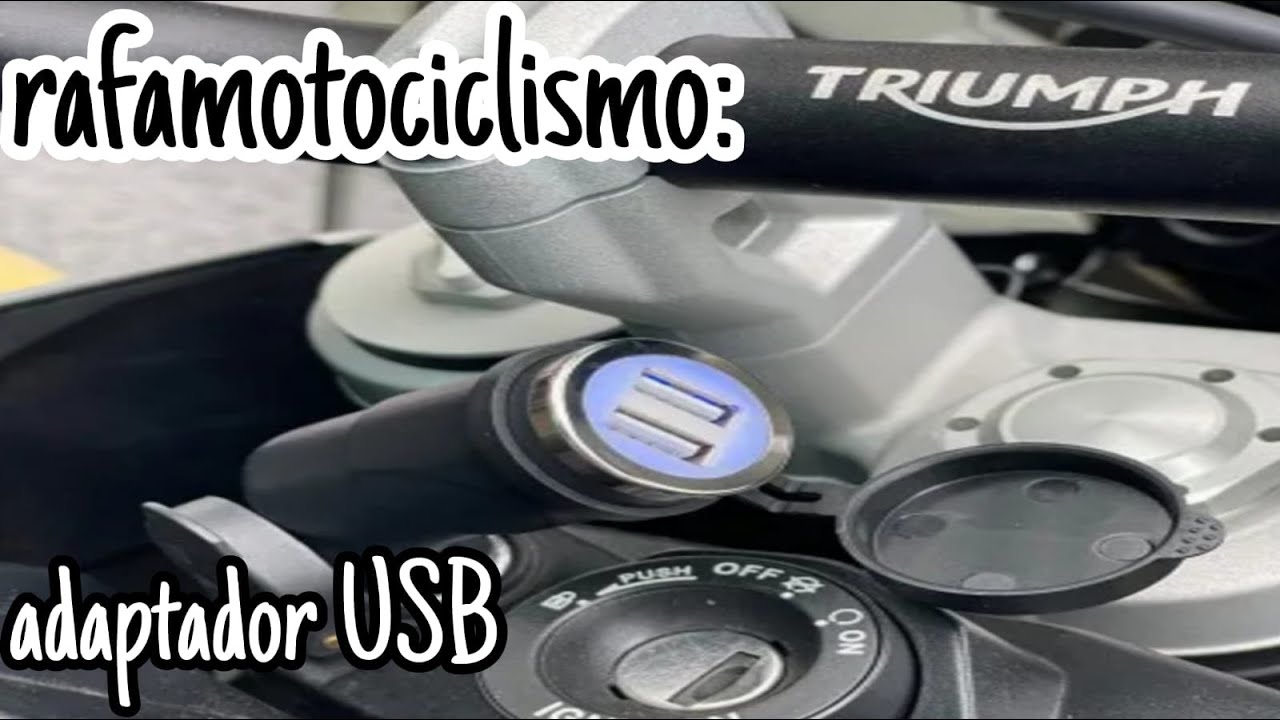 Como instalar de forma correta o adaptador USB Triumph Tiger 