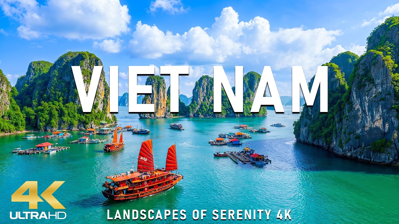 Vietnam 4K UHD | Ha Long Bay, Rice Terraces & Timeless Landscapes