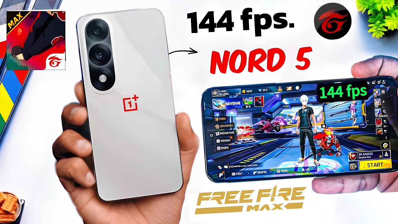 OnePlus Nord 5 Free Fire 120 FPS Test 2026 | Battery Performance & Best Gaming Phone Under ₹33,000?