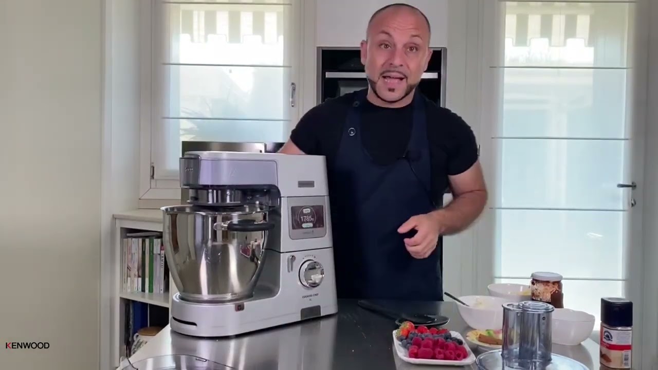 Coppa ai frutti di bosco con il Kenwood Cooking Chef