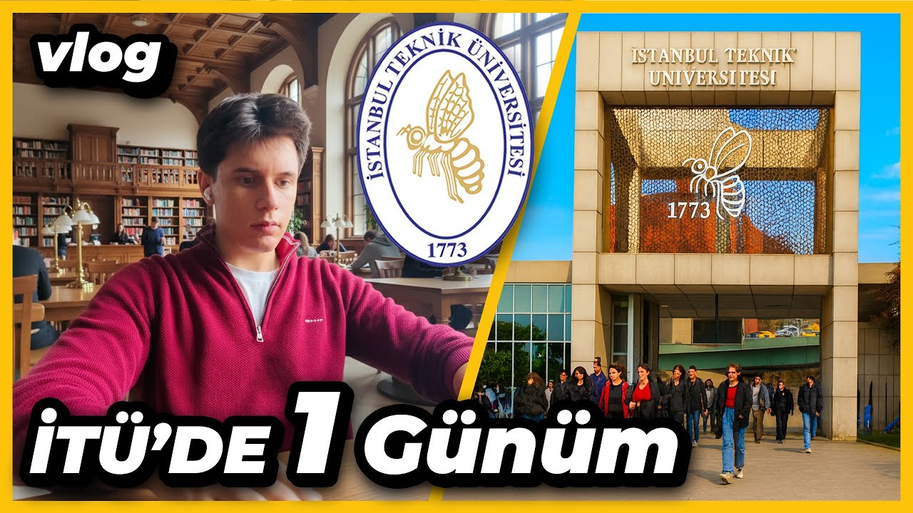 İTÜ'de İLK Günüm Nasıl Geçti ? - Üniversite Hayatım #vlog