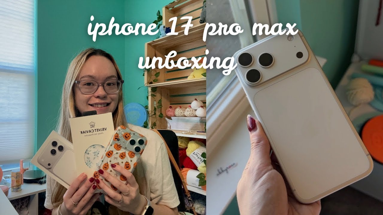 iPhone 17 Pro Max Unboxing + Case Unboxing! 