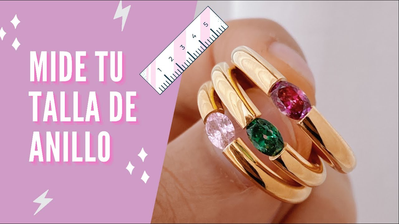 Cómo Saber La Talla de Anillo | Aprende a Medir el Tamaño de tus Dedos