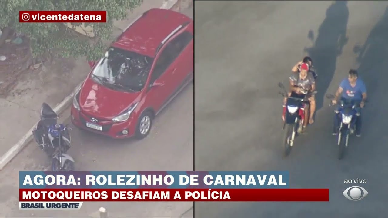 Rolezinho do carnaval: criminosos ostentam motos em bailes funk