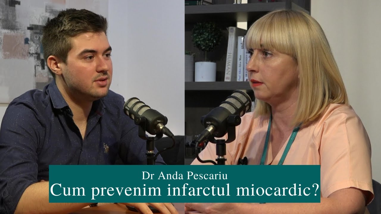 Dr Anda Pescariu | CUM PREVENIM INFARCTUL MIOCARDIC? #podcastulmedical