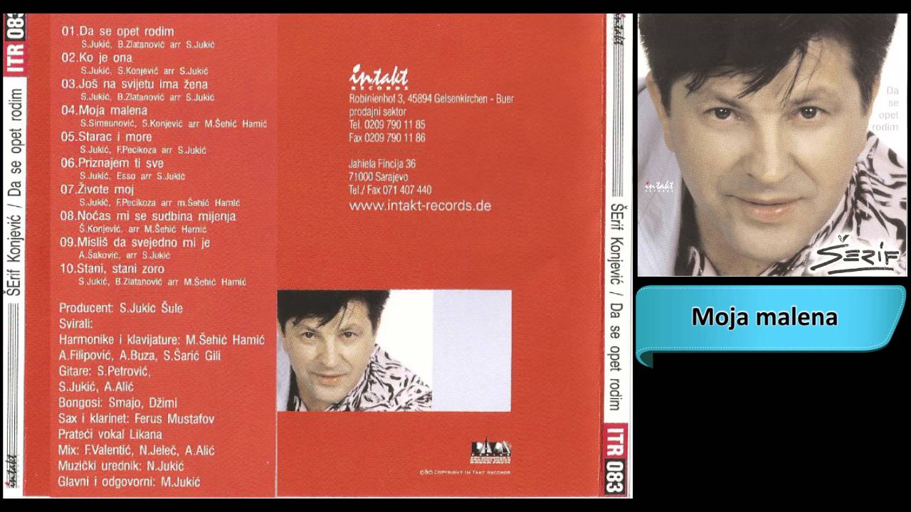 Serif Konjevic - Moja malena - (Audio 2001) HD