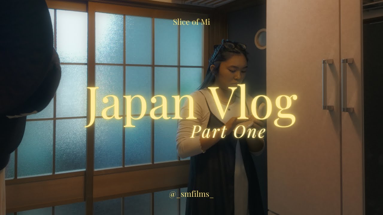 japan vlog pt 1 🏯🇯🇵🍣 | visiting family, teamlab art exhibition, thrifting, exploring the city