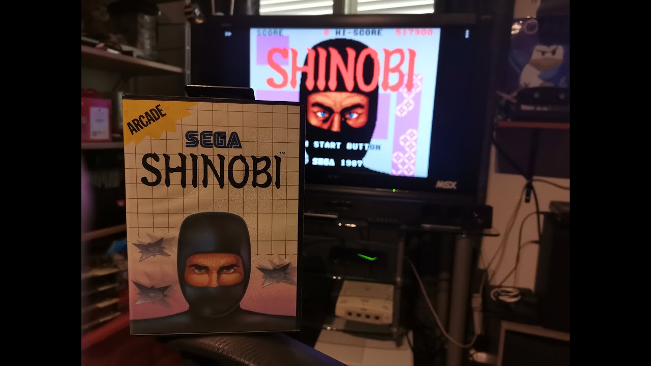 Shinobi - #mastersystemchallenge