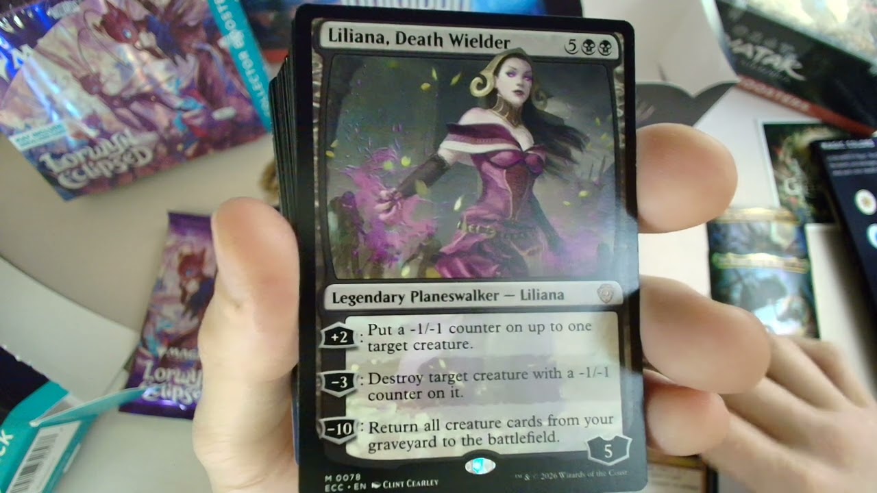 Blight Curse - Lorwyn Eclipsed Commander Deck Opening! Faeries Steal Everything - Card Art Showcase