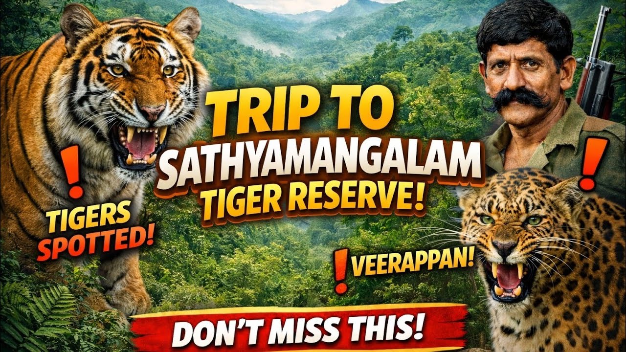 Heartstopping trip to Sathyamangalam Tiger Reserve Part 1(intro) #nature #wildlife #tigerreserve #og