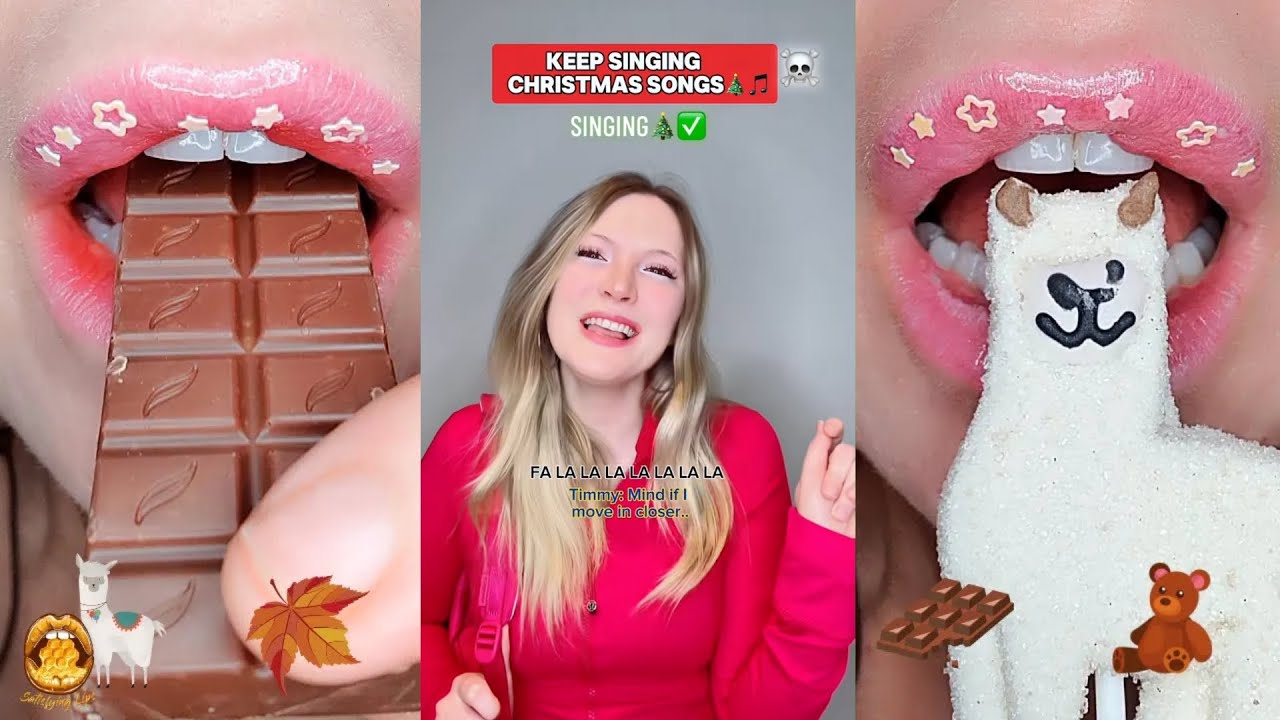 🍅 ASMR eating Storytime 💝 @Brianna Guidryy  @Brianna Mizura  💝 Funny Video  POVs Tiktok Part #122