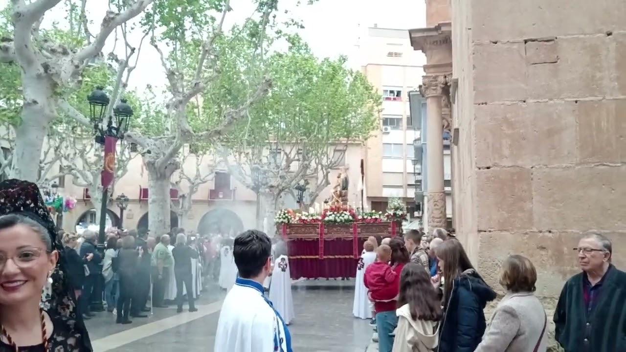 Telenegro - Domingo de Ramos, Procesión de las mantillas 13 de Abril 2025 aspe (Alicante)