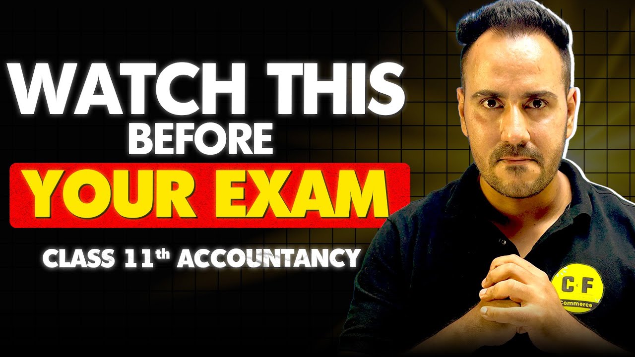 Watch this before your Exam!! | Operating Profit | Class 11th Accountancy Ushank Sir