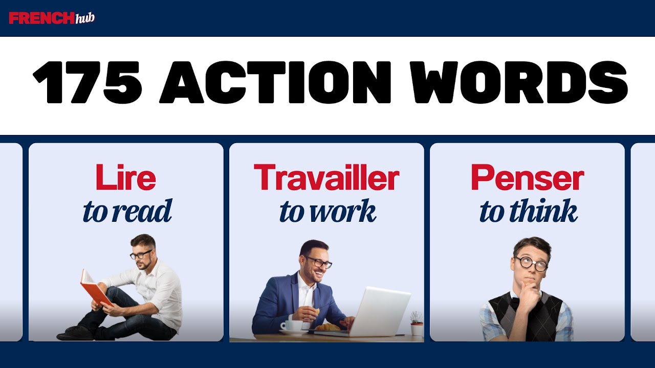 French Speedrun : 175 Action Words in 18 minutes