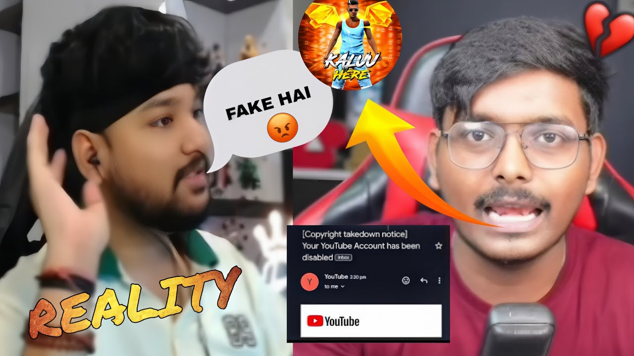 KALUU CHANNEL DELETE REALITY💔 fake allegation | BOSS YASH ANGRY